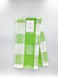 1 Piece Tea Towel PINEAPPLE Green & White N-TEA
