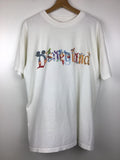 Premium Vintage Tops,Tees & Tanks - Disneyland White T'Shirt - Size L - PV-TOP150 - GEE