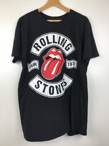 Premium Vintage Tops,Tees & Tanks - The Rolling Stones T'Shirt - Size L - PV-TOP151 - GEE