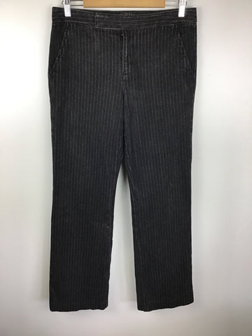 Premium Vintage Denim - Black Lauren Jeans Striped - Size 6 - PV-DEN135 - GEE
