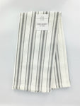 1 Piece Tea Towel PARIS BASKET Grey Striped N-TEA