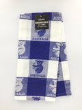 1 Piece Tea Towel KANGAROO & KOALA Blue & White N-TEA