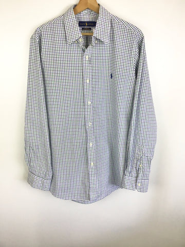Premium Vintage Shirts/ Polos - Ralph Lauren Checked Button Down - Size L - PV-SHI127 - GEE