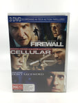 DVD - Firewall, Cellular & Don't Say A Word - DVDTH406 - GEE