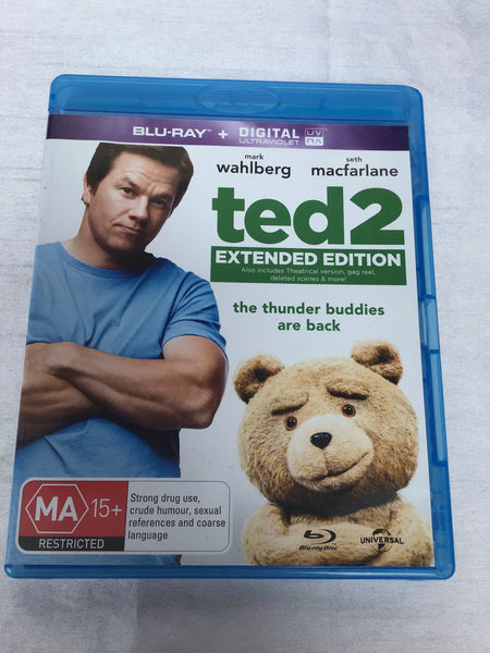 BLU-RAY - Ted 2 - MA15+ - DVDBLU336 - GEE – Lifeline Queensland