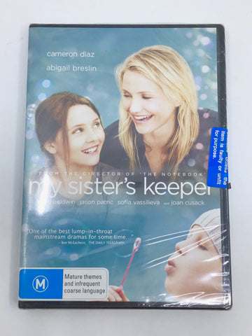 DVD - My Sisters Keeper - M - New - DVDDR519 - GEE