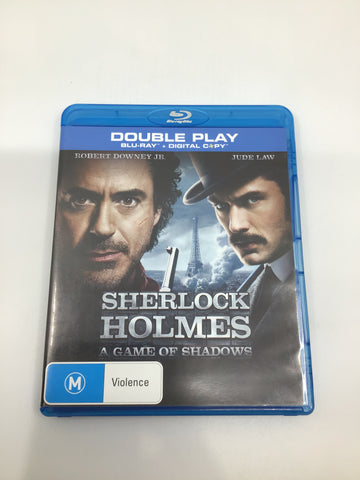 Blu-Ray - Sherlock Holmes : A Game Of Shadows - MA15+ - DVDBLU347 - GEE