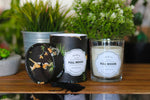 11cm Candle - Full Moon - Black Orchid Scent - Hand Poured - N-CAN