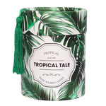 11cm Candle - Tropical Tale - Tahitian lime & Pineapple - Hand Poured - N-CAN