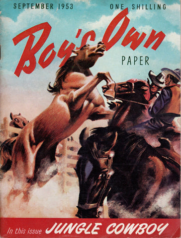 Boy's Own Paper - September 1953 - CB-CXB - BOO