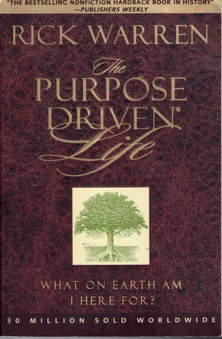 The Purpose Driven Life - Rick Warren - BREL1424 - BOO