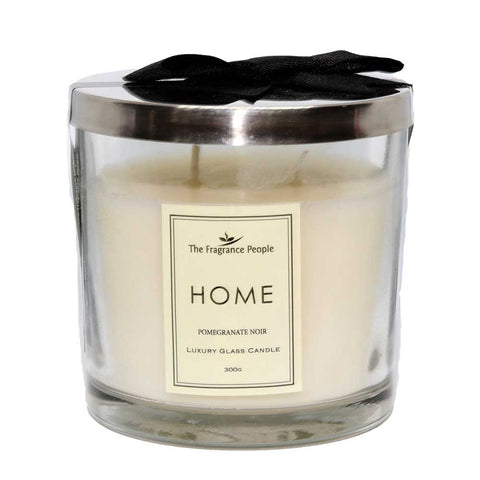 Glass Candle - Pomegranate Noir Scent - N-CAN